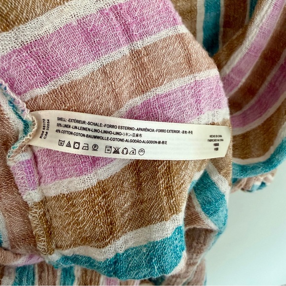 FREE PEOPLE INTIMATELY Beachy Linen Cotton Tunic Top - Picture 8 of 8